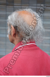 Head Hair Man White Casual Average Bald Street photo references